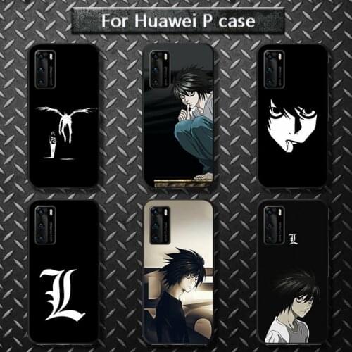 Anime Death Note L·Lawliet Phone Case for huawei P40 pro lite P8 P9 P10 P20 P30 psmart 2019 2017 2018
