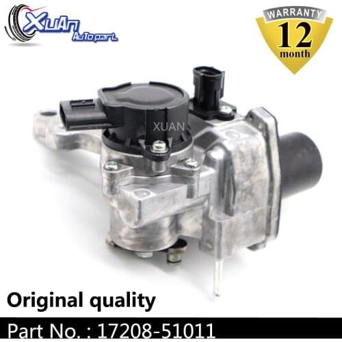 XUAN Turbo Wastegate Actuator RHV4 VB37 17208-51011 Turbo electronic charger For Toyota Landcruiser V8 D 195Kw 261HP 1VD-FTV
