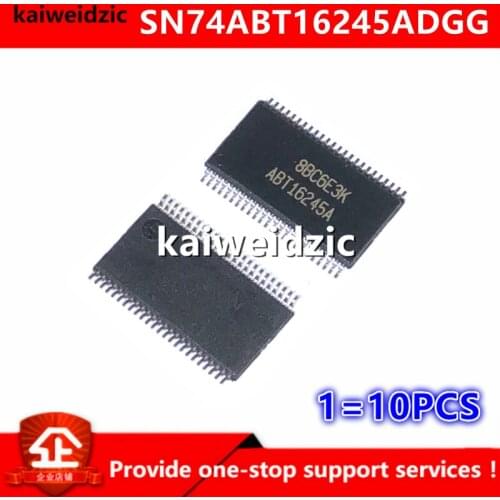 Kaiweikdic New imported original SN74ABT16245ADGG Silk screen printing ABT16245A TSSOP48 Logic buffer driver transceiver