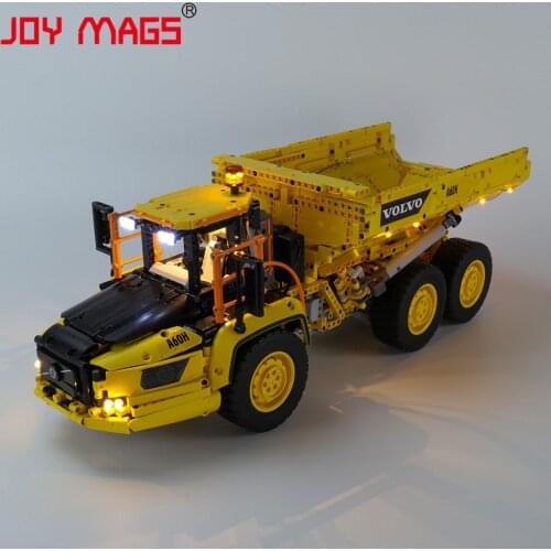 JOY MAGS Led Light Kit For 42114 Technic 6x6 Articulated Hauler， (NOT Include Model)