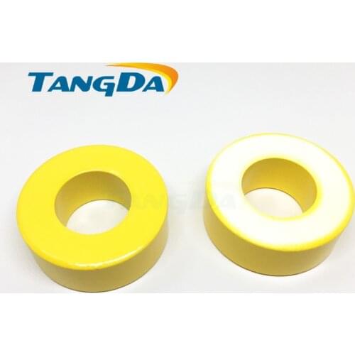KT184-26 Iron powder cores T184-26 OD*ID*HT47*24*18mm 169nH/N2 75ue Iron dust Ferrite Toroid Core toroidal TANGDA T184 26