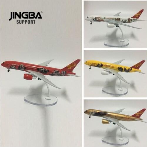 JASON TUTU 16cm Aircraft Air China Hainan Airlines Boeing 787 Plane Model Metal Diecast Airplane Factory Wholesale Drop shipping