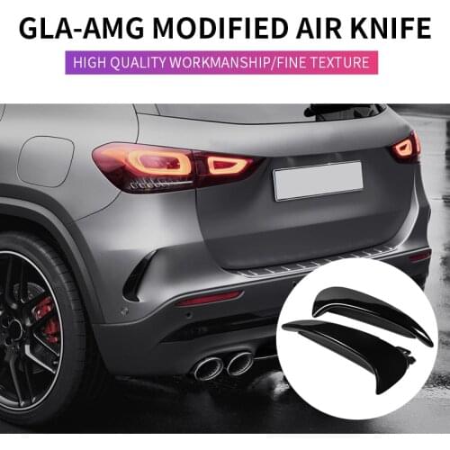 The rear bar blade modified decoration is applicable to the rear blade of For Mercedes-Benz GLA GLB 247