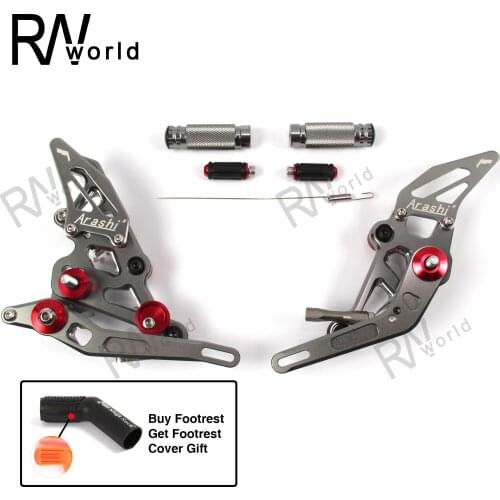 Motorcycle Rearsets Footrest MT-07 FZ-07 CNC Adjustable Rear Set For YAMAHA MT07 FZ07 MT FZ 07 2014-2019 2015 2016 2017 2018 New