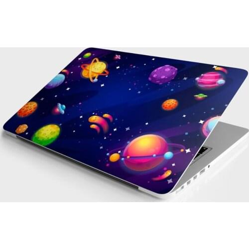 Sticker Master Colorful Planets Universal Sticker Laptop Vinyl Sticker Skin Cover For 10 12 13 14 15.4 15.6 16 17 19 " Inc Notebook decal for Macbook,asus,Acer,Hp,Lenovo,Huawei,Dell,Msi,Apple,Toshiba,Compaq