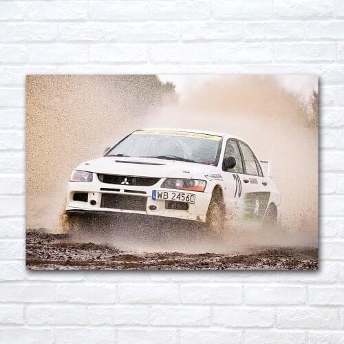 Mitsubishi Sports Car Poster and Print Modern Canvas Painting Pop Fashion Wall Art Picture Living Room Decoration