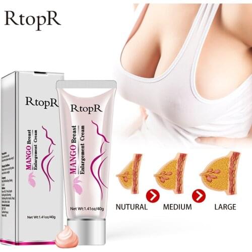 RtopR Breast Enlargement Cream Promote Female Hormones Breast Enhancement Cream Boobs Fast Growth Bust Firming Chest Care 40g