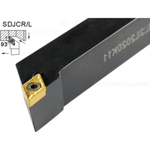 SDJCR/SDJCL 2525M11/3232P11 External Turning Tools Holders CNC Lathe Cutting Machining Boring Toolholders