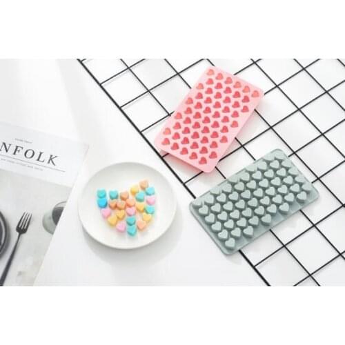 Silicone cake mold 55 sets of little love chocolate mold DIY baking decoration mold pudding mold