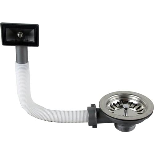 Talea Sink drain strainer bowl type with Overflow sink accessories Stainless Steel Trap Strainer Basin waste Garbage Stopper