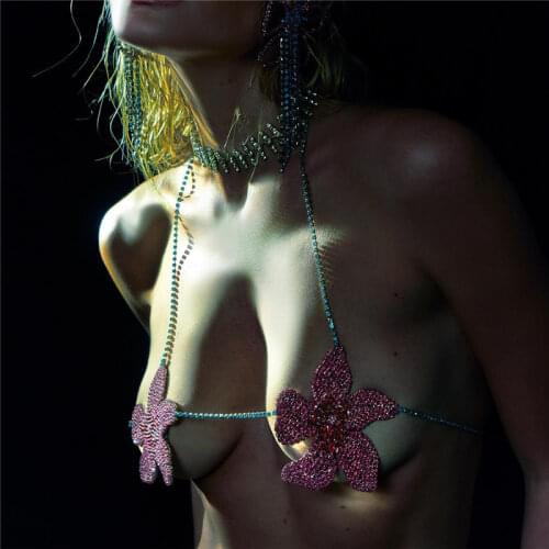 Bridal Fashion Crystal Rhinestone Choker Hip Hop Necklace Women Wedding Accessories Tennis Chain Chokers Jewelry Collier Femme