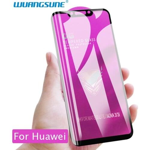 Golden armor full coverage Tempered Glass For Huawei Nova 5 Pro 3 4 3E 3i 2i Screen Protector Film for Huawei P20 P30 MATE20lite