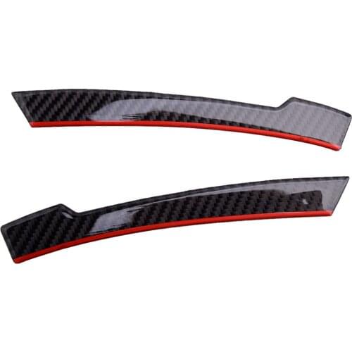 1Pair Car Carbon Fiber Side Mirror Stripe Trim Cover Fit For Benz A B C E CLA GLA CLS GLK Accessories