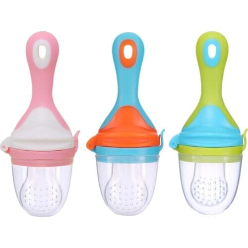 1Pc Fresh Food Milk Nipple Nibbler Pacifier Feeding Bottle for Baby Infant Safely Newborn Baby Bottles Supplies