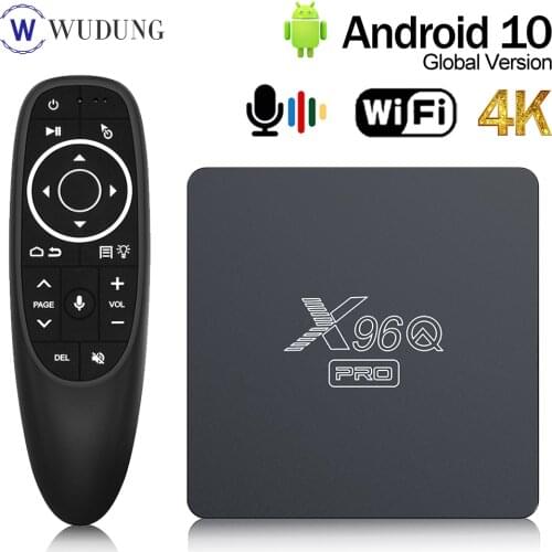 2021 X96Q PRO New Smart TV BOX Android 10 Allwinner H313 X96Q PRO 2.4G&5G Dual WiFi 4K HD Set-Top Box PK X96Q X96 mini