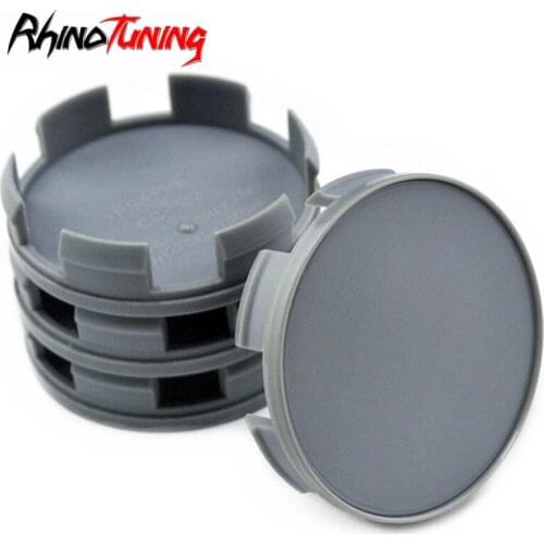 4pcs 58mm 57mm Grey Car Wheel Center Caps Hub Emblem 08w14-sel-7000-A3 Auto Wheel Rim Cover Cap Car Styling Accessories
