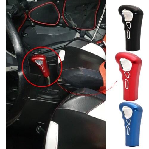 Aluminum Gear Shift Knob Grip For Polaris RZR 570 800 900 170 S 1000 EP For Polaris Ranger RZR XP 900 EPS UTV Accessories