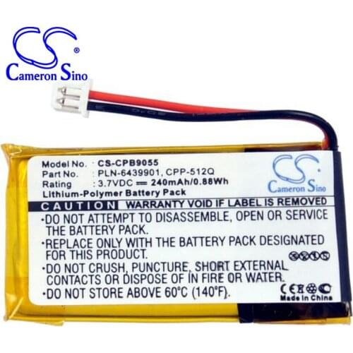 CameronSino for AVAYA AWH55 for PLANTRONICS CS361N CS50 CS50USB WO300 WO350 PL-64399-01 Savi 410 W710 CA12CD battery