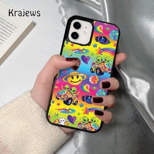 Krajews crazy rainbow coque Phone Case for iPhone 12 mini 5 6S 7 8 PLUS X XS XR 11 PRO MAX SE 2020 Back Cover Funda Shell