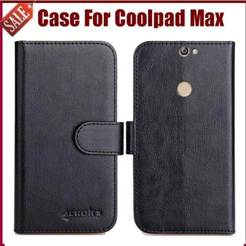 Hot Sale! Coolpad Max Case New Arrival 6 Colors High Quality Flip PU Leather Protective Phone Case For Coolpad Max Cover