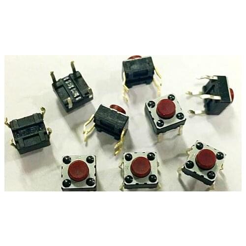 Touch switch button TV induction cooker 6*6*5h red button