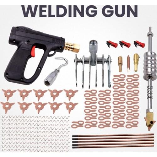 86X Stud Welder Dent Puller Kit set for Spot Welding Pulling System Repair Device