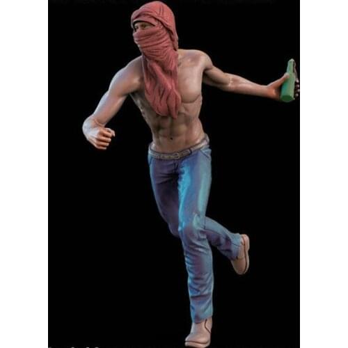 Unassambled 1/35 modern stand man include 1 Resin figure miniature model kits Unpainted