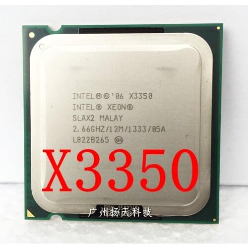 Intel Xeon X3350 2.66GHz/12MB/1333MHz Sockel/Socket LGA775 (working 100% Free Shipping)