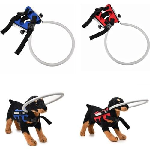 Pet Safe Halo Harness For Blind Dogs Blind Pet Anti-collision Ring Scorpion Cataract Animal Protection Circle Guide Dog Harness