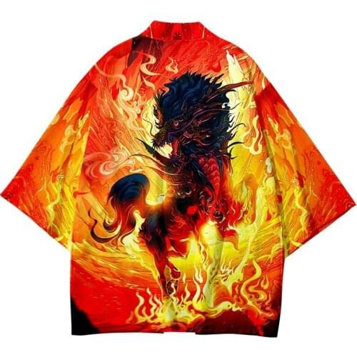 Plus Size 6XL 5XL 4XL 3XL High-definition Loose Japanese Cardigan Women Men Harajuku Kimono Cosplay Tops Blouse Yukata Clothing