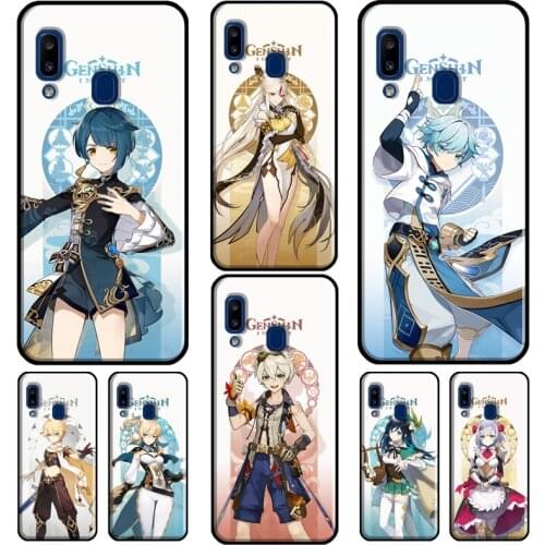 Genshin Impact Game For Samsung Galaxy A52 A72 A20e A21S A50 A70 A01 A11 A12 A42 A31 A41 A51 A71 A32 Phone Case
