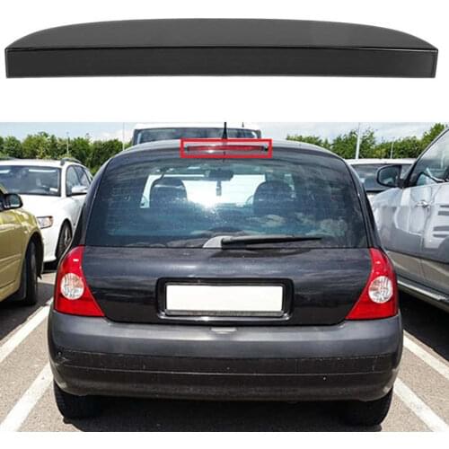 High Level 3rd Brake Lamp Rear Stop Light 7700410753 Fit for Renault Clio Black Auto accessories
