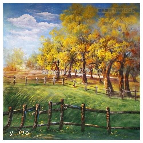 Mysterious scenic Backdrop y-775,10ft x20ft Hand Painted Photography Background,estudio fotografico,backgrounds for photo studio