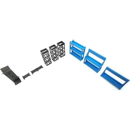 1/64 homemade tire wheel display rack shelf car repair body modified car model garage scene decoration