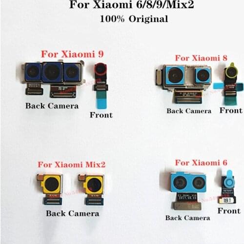 100% Original Back Camera Connector For Xiaomi mi 6 8 9 Mix2 MI6 MI8 MI9 MIX2 Front Rear Camera Flex Cable Replacement Parts