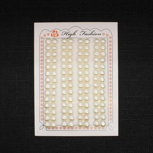 112pcs / Board 5 Colors Natural Freshwater Pearl Loose Beads 6-6.5mm Jewelry Making DIY Necklace Bracelet Earring Accessories