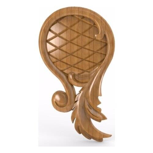 3d STL Furniture Decor Decoration Collection for CNC Router Engraver Machine Relief Artcam D087