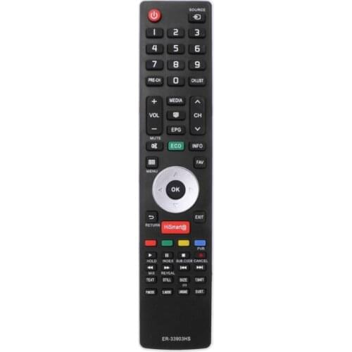Remote Control Controller Replacement for ER-33903 ER-33903HS Hisense LCD TV 55K600XWSEU3D LTDN55K600XWSEU3D LHD32K360WSEU