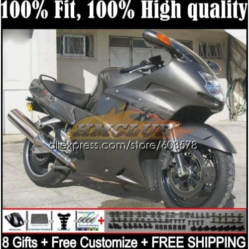 Blackbird For HONDA CBR1100XX 02 03 04 05 06 07 29CL.102 CBR1100 CBR 1100 XX 1996 1997 1998 1999 2000 2001 Fairings Glossy grey