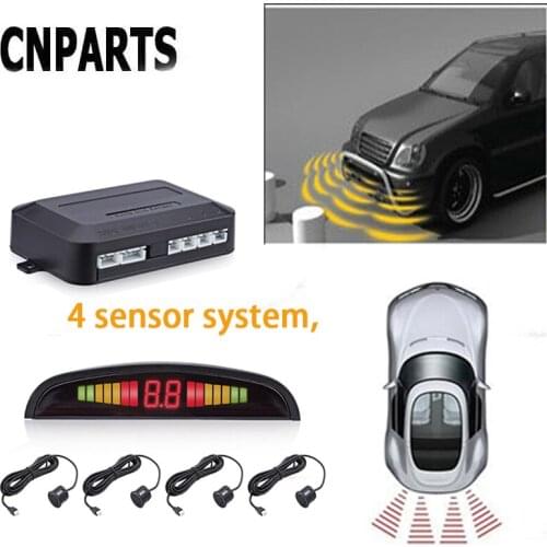 CNPARTS For Mercedes W203 W211 W204 W210 Benz BMW F10 E34 E30 F20 X5 E70 Car Reversing Radar Parking Sensor LED Display Alert