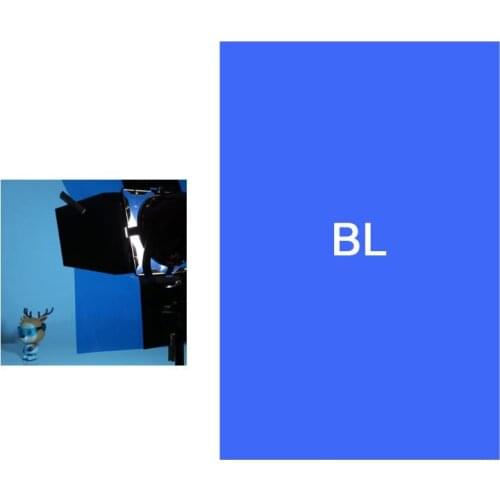 Filter Paper Photo Gels Color Stage Lighting Redhead Red Head Light Strobe Flashlight Studio Wooden