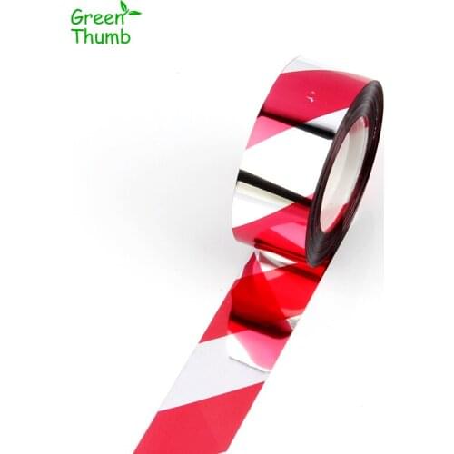 20pcs 80m*2.4cm Bird Repellent Scare Ribbon Tapes Laser Bird Scare Ribbon Keep Birds Away Double Side Laser Bird Scare Tape