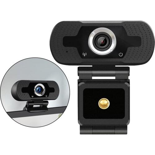 Mini 1080P Webcam Auto Focusing USB Camera Video Recording W/ Microphone