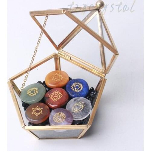 Natural Obsidian Degaussing Gravel Chakra Stone Healing Jewelry Box Gift