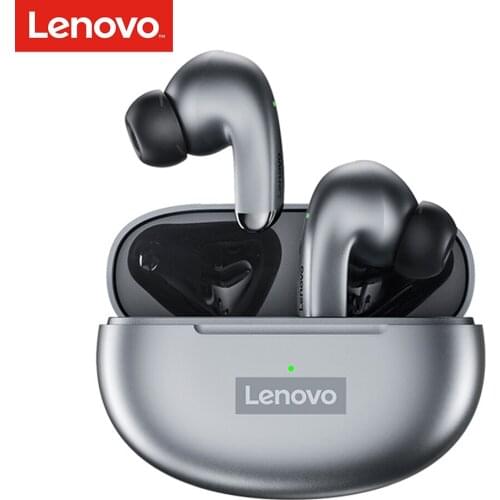 Newest Lenovo LP5 Wireless Earphone BT5.0 Low Latency Wateroof Sports Earbuds HiFi Stereo Sound Music Headset Noise Cancellation