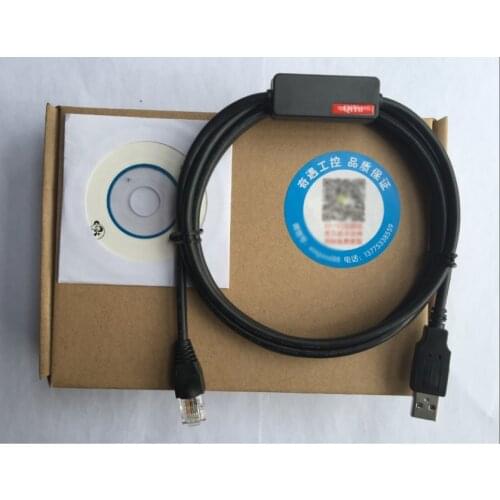 Suitable for SMC electric cylinder driver and computer communication cable USB data cable LEC-W2 debugging cable download