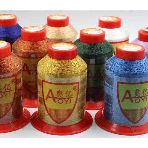 3pcs 210D/4 High Tenacity Nylon Filament Sewing Thread Industrial Machine Upholstery leather outdoor canvas Sofa Jeans beading