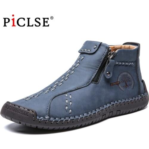 Large Size 48 Fashion Split Leather Shoes Men Soft Casual Leather Shoes Men Loafers Comfortable Walking Shoe Moccasins Men Flats