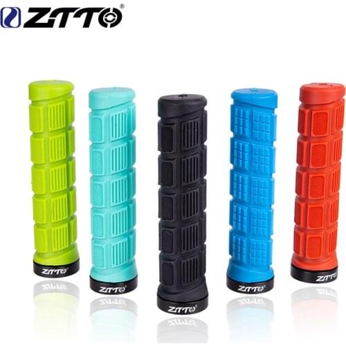 ZTTO Anti-Slip MTB Mountain Bike Grips Durable Shock-Proof Rubber Fixed Gear Bicycle Handlebar Grip cycling Road Parts