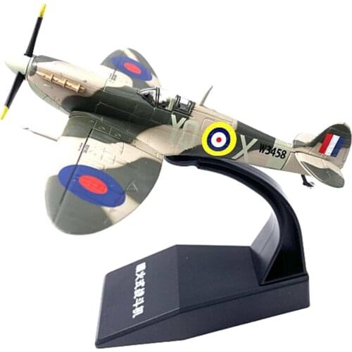 1:72 Fighter Model Alloy Aircraft Model Simulation Decoration Finished Airplane Collection Fighter